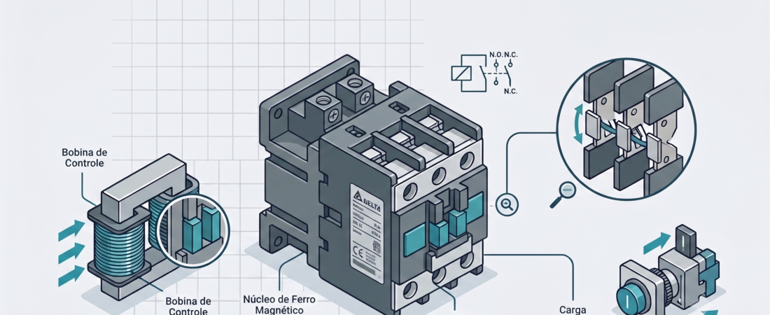 Contator Elétrico: Como Funciona e Como Acionar pelo PLC
